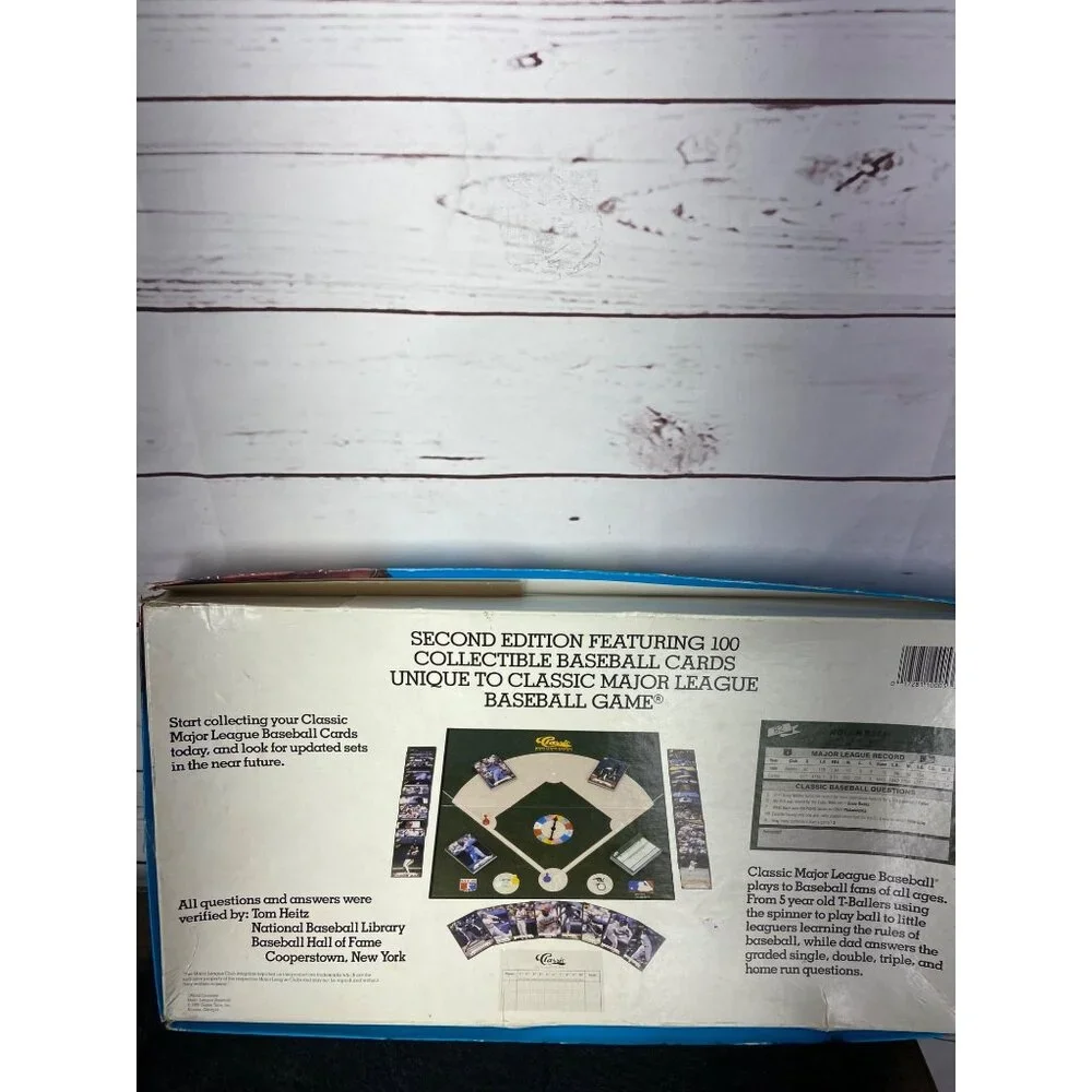 Classic Major League‎ Baseball Board Game 1989 2nd Edition